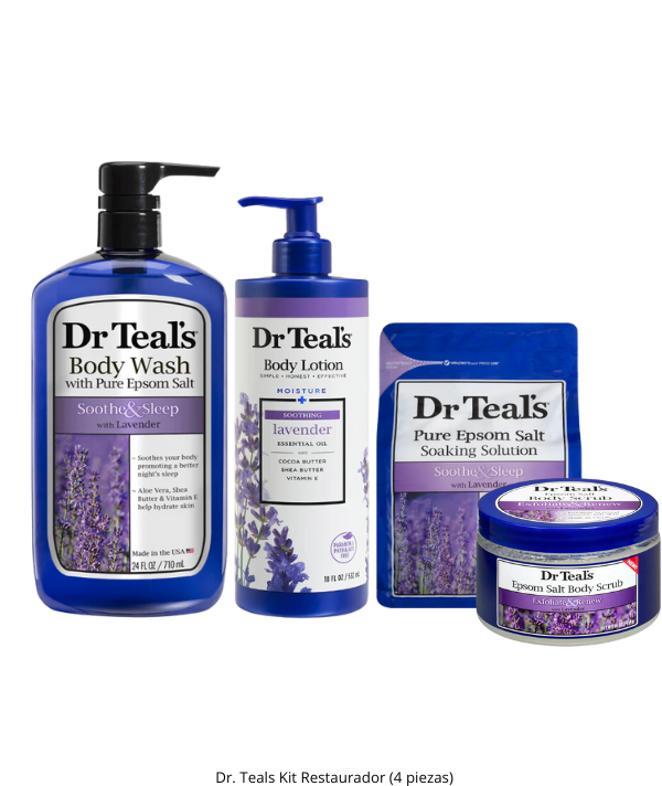 Dr. Teals Kit Restaurador (4 piezas)