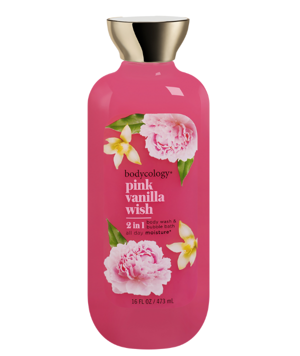 Bodycology Pink Vanilla Wish Body Wash 16oz